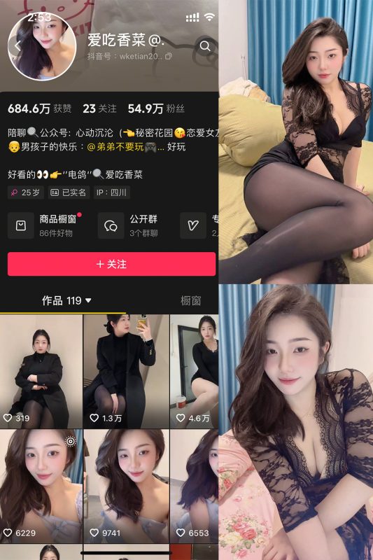 抖音 爱吃香菜 微密圈 NO.001期 【3P2V】最新至：2025.2.16-喵领域