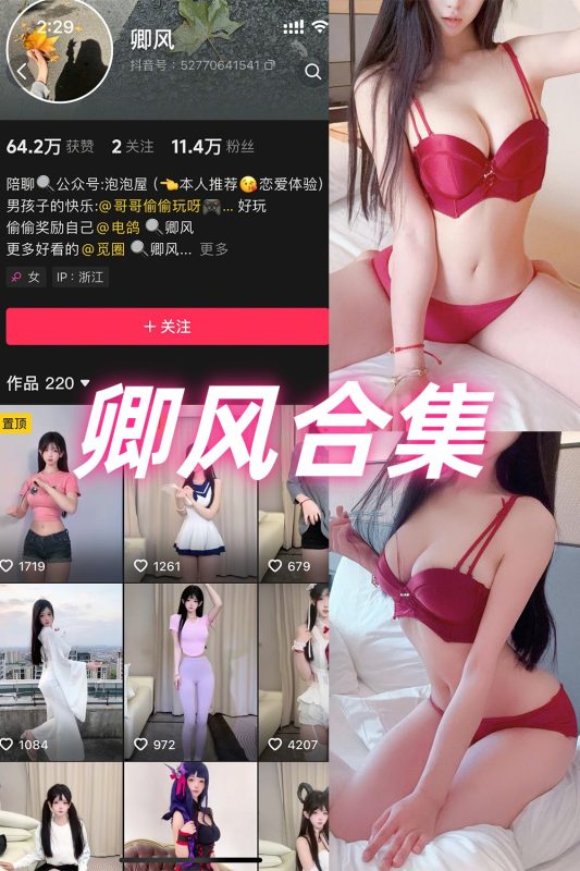 抖音 卿风 微密圈  NO.001-009期 合集-喵领域