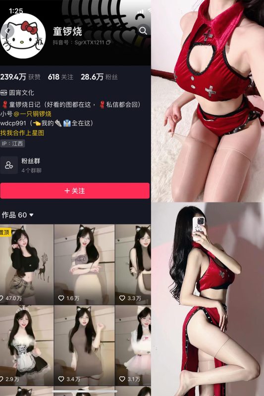 抖音 童锣烧 微密圈  NO.003期 【17P7V】-喵领域