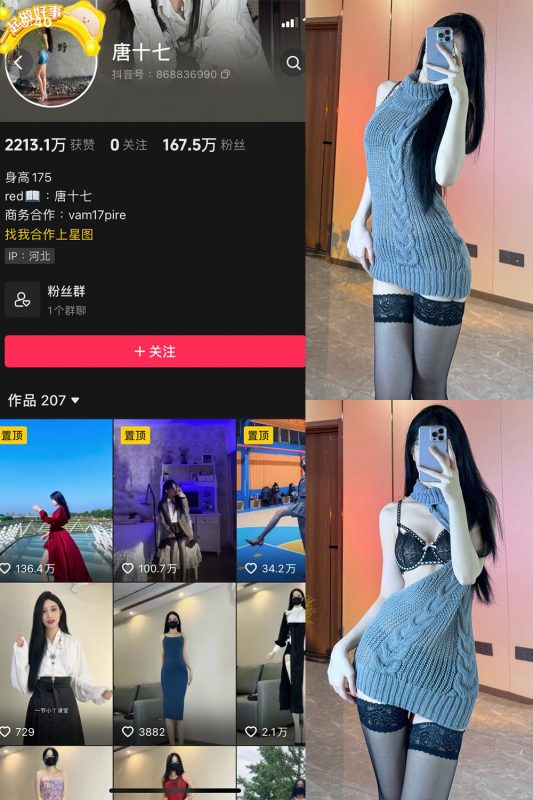 抖音 唐十七 微密圈 NO.033期 【30P】-喵领域