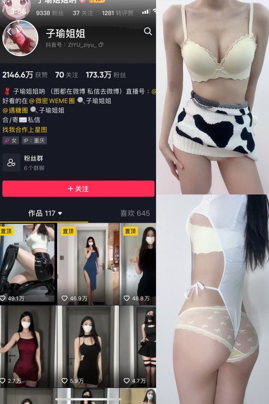 抖音 子瑜姐姐 微密圈  NO.008期 【41P】-喵领域